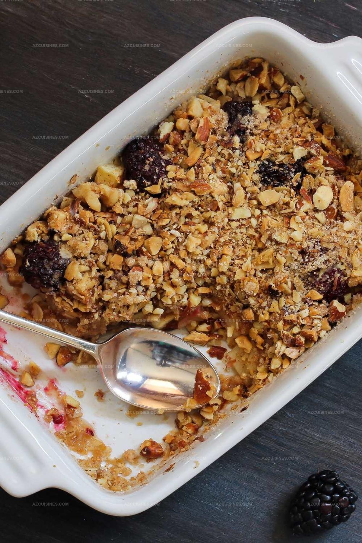 Apple And Blackberry Crumble Recipe