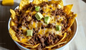 Cheesy Beef Nachos Recipe