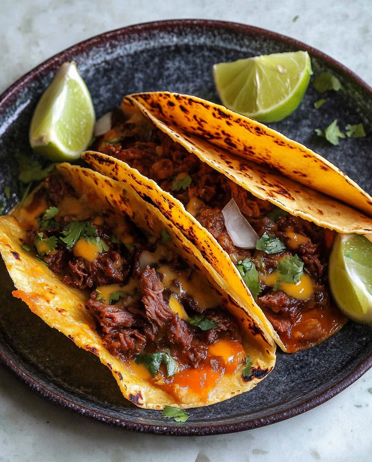 Beef Birria Queso Tacos with Consome Recipe