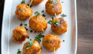 Orange Chicken Meatballs Recipe
