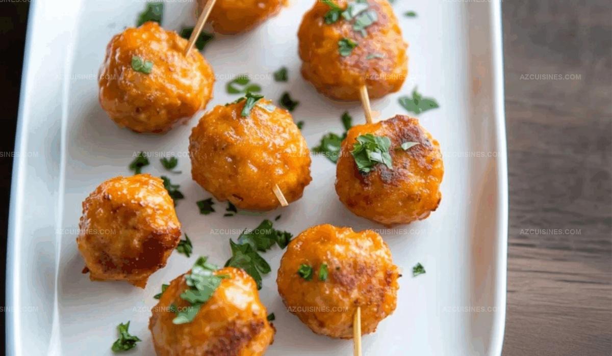 Orange Chicken Meatballs Recipe