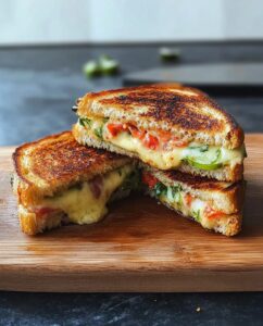 Italian Marinated Grilled Cheese Recipe