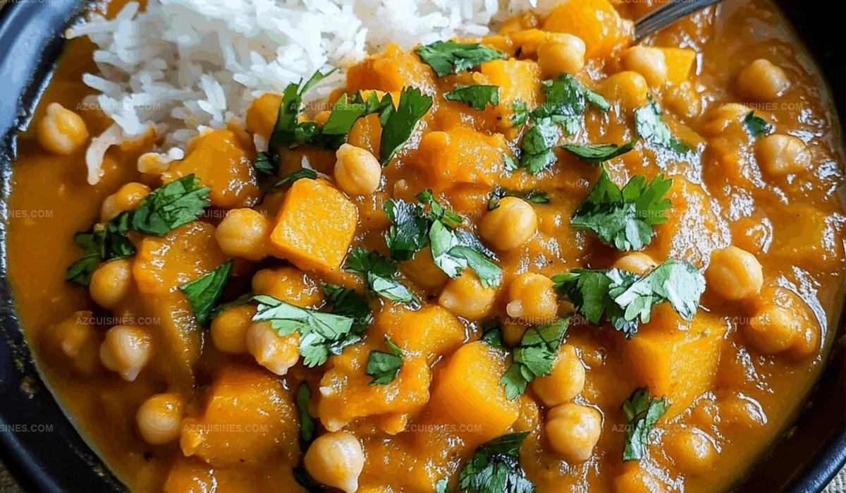 Chickpea Butternut Squash Curry Recipe