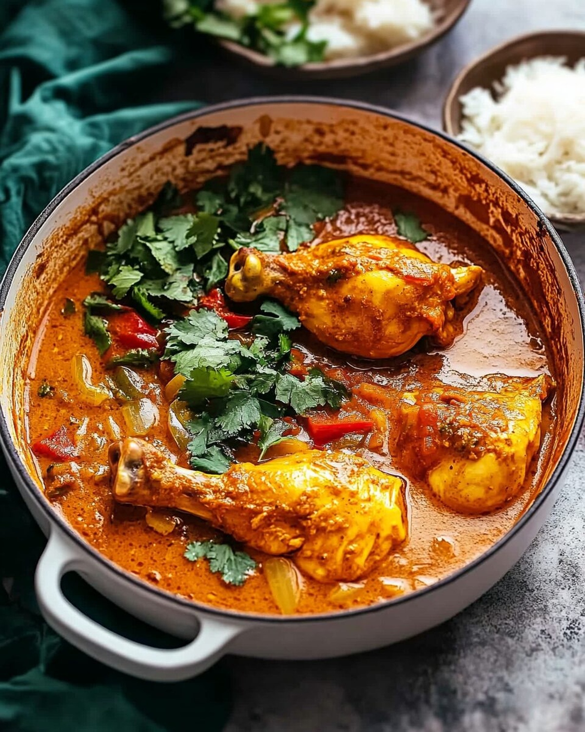 African Chicken Curry Kuku Paka Recipe