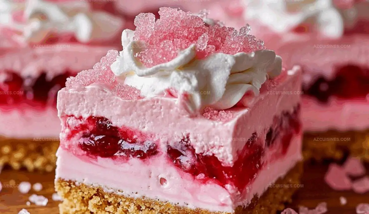 Cherry Crumble Bars Recipe