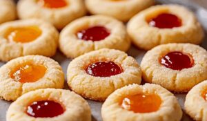 Colorful Thumbprint Cookies Recipe