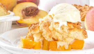 Easy Peach Cobbler Recipe