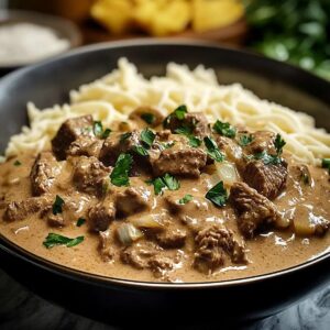 Crock Pot Beef Stroganoff Recipe