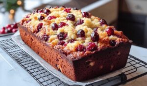 Orange Cranberry Bread With Orange Glaze Recipe