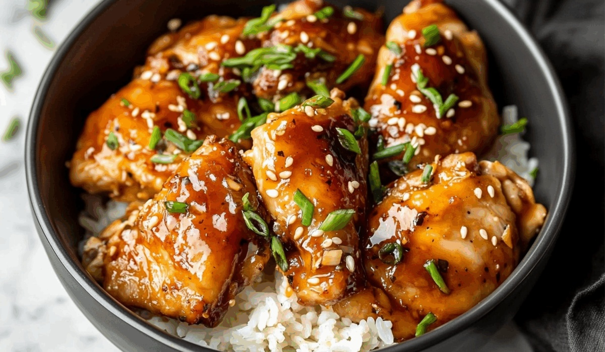 Honey Garlic Slow Cooker Chicken Recipe
