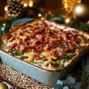 Green Bean Casserole With Bacon Recipe