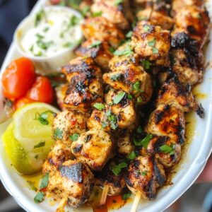 Greek Chicken Kabobs Recipe