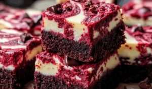 Red Velvet Cheesecake Brownies Recipe