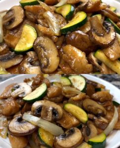 Chicken and Mushroom Stir Fry Recipe