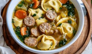 Sausage Tortellini Soup Recipe