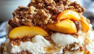 Peach Cobbler Pound Cake Recipe