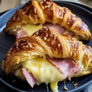 Ham and Cheese Croissant Recipe