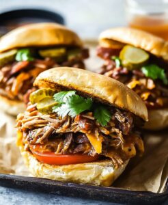Slow Cooker Cowboy Sandwiches Recipe