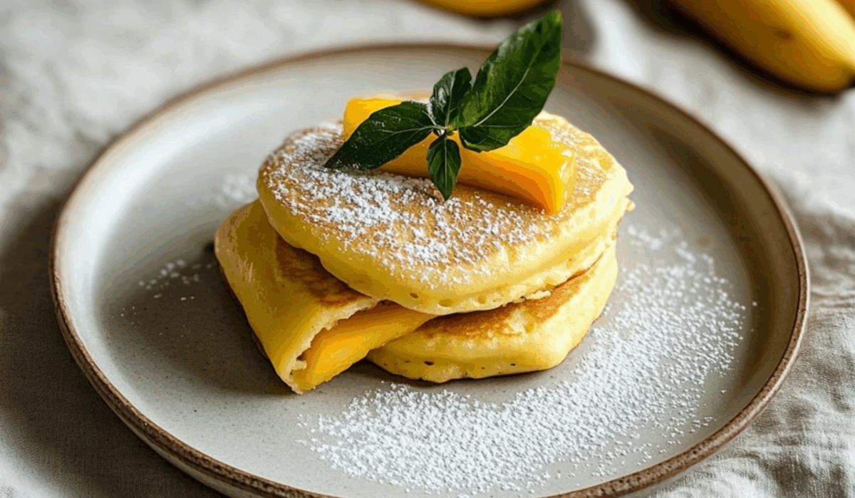 Mango Pancakes Recipe