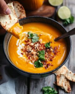 Thai Coconut Pumpkin Soup Recipe