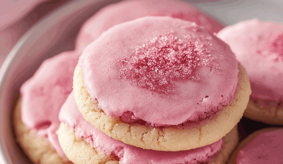 Pink Velvet Cookies Recipe