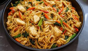 Chicken Chow Mein With The Best Chow Mein Sauce Recipe
