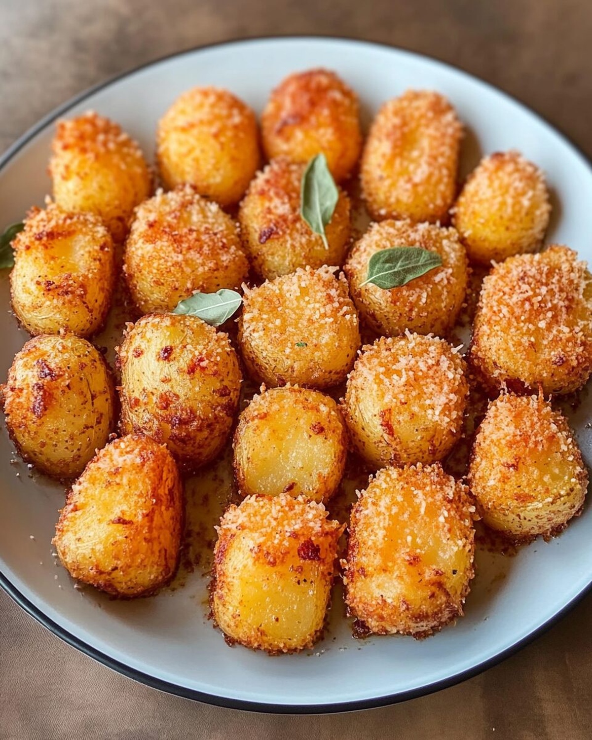 Crispy Parmesan Potatoes Recipe
