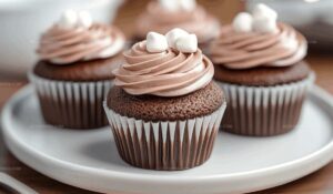 Hot Chocolate Cupcakes Recipe