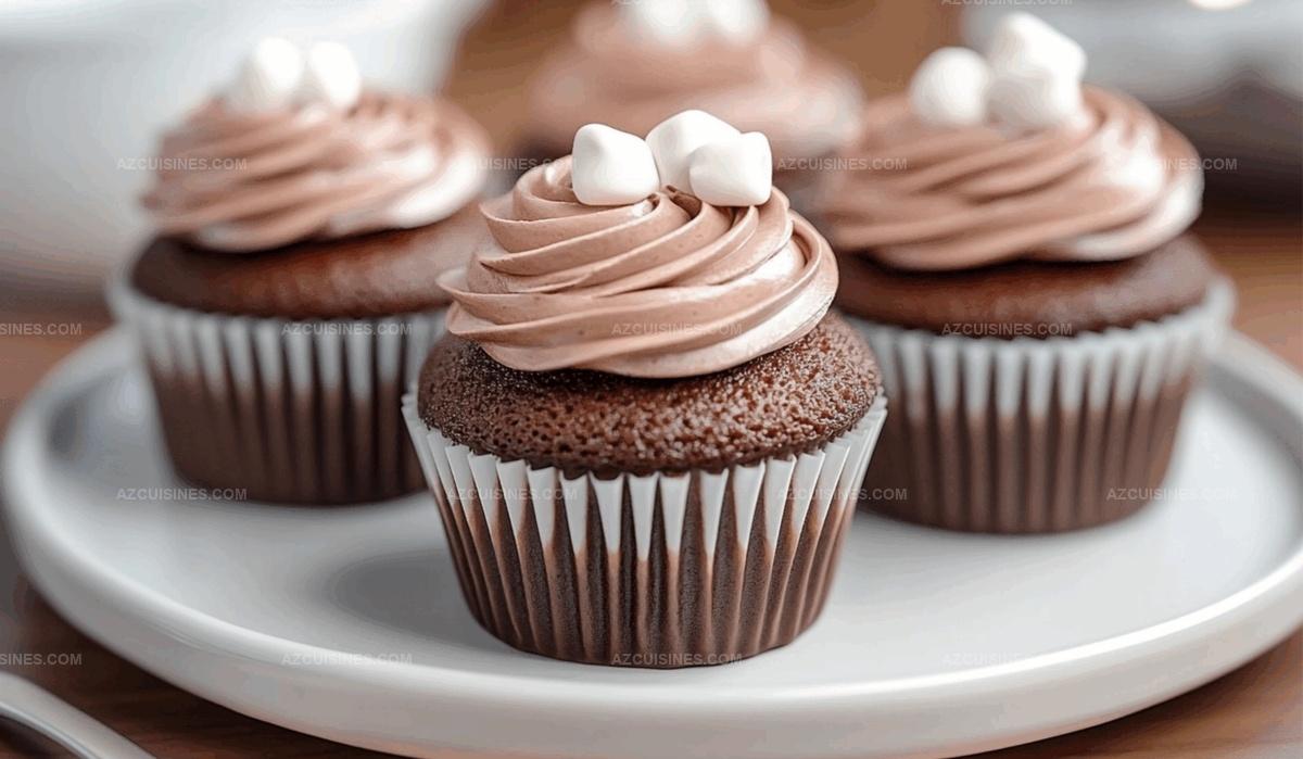 Hot Chocolate Cupcakes Recipe