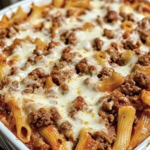 Baked Mostaccioli Recipe