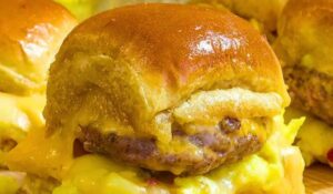 Sausage Egg And Cheese Breakfast Sliders Recipe