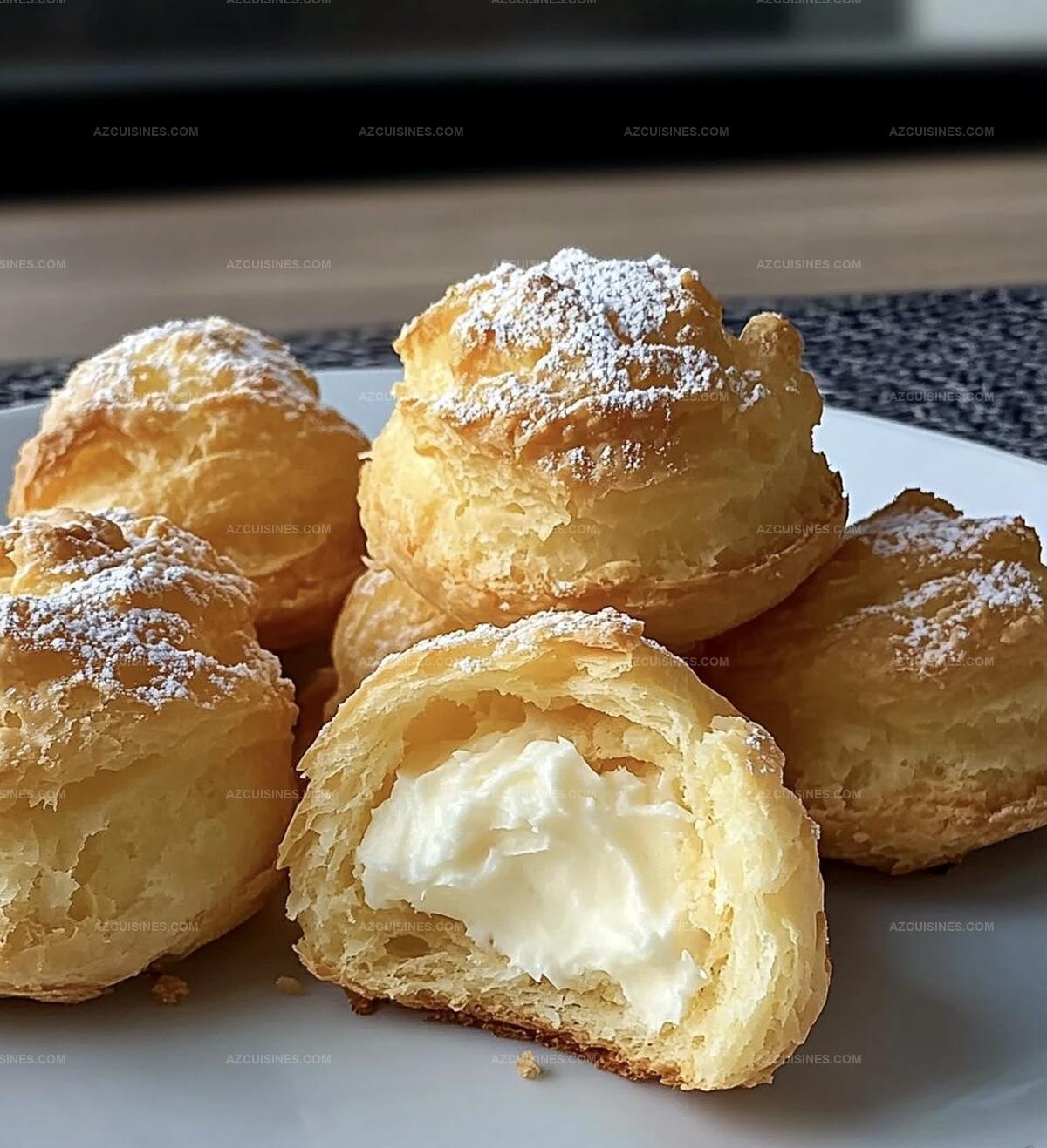 Cream Puff Crack Buns Recipe