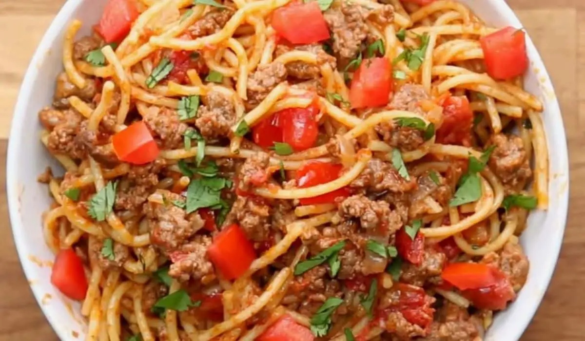 One-Pot Taco Spaghetti Recipe
