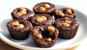 Chocolate Peanut Butter Brownie Bites Recipe