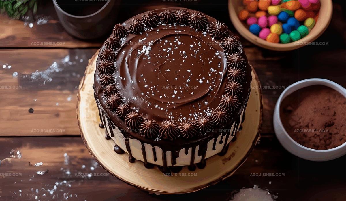 Celebration Chocolate Ganache Cake Recipe