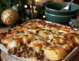 Meat & Potato Casserole Recipe