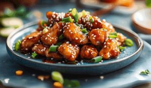 Crispy Chinese Honey Garlic Chicken Recipe