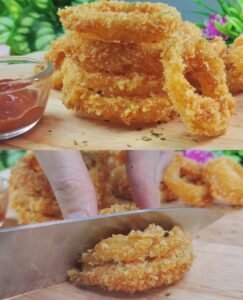 Homemade Crunchy Delight Onion Rings Recipe