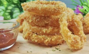 Homemade Crunchy Delight Onion Rings Recipe