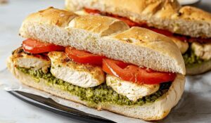 Chicken Pesto Sandwich Recipe