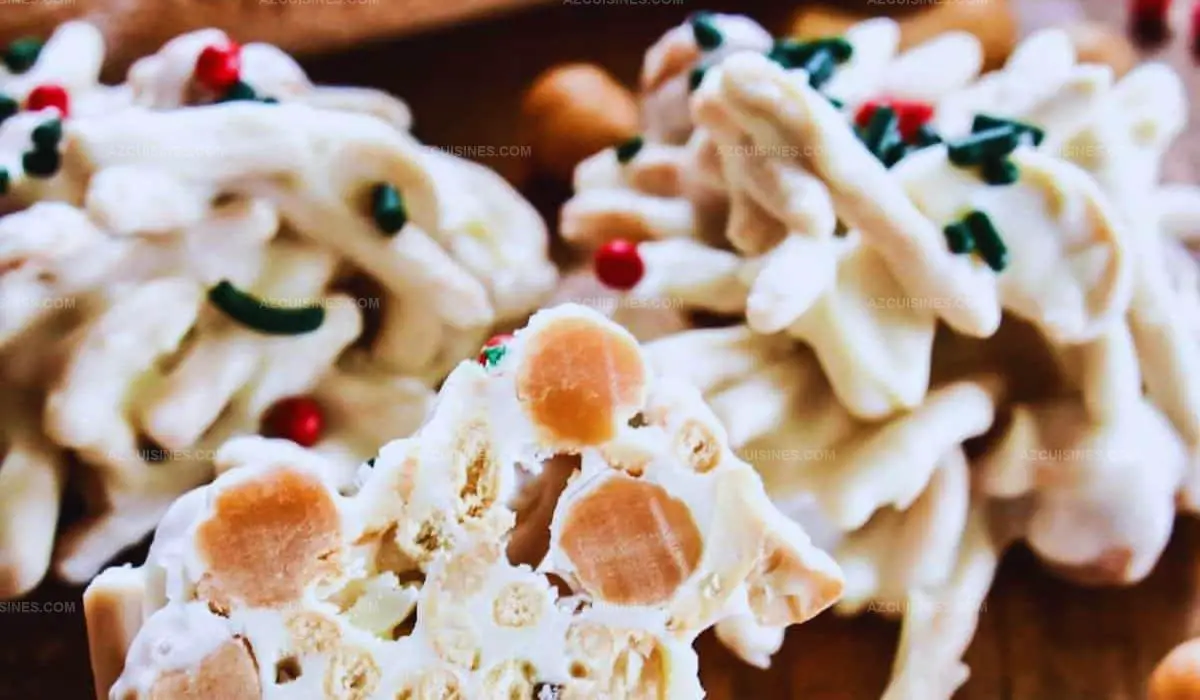 Caramel Cashew Haystacks Recipe