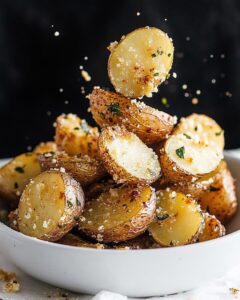 Roasted Garlic Parmesan Potatoes Recipe