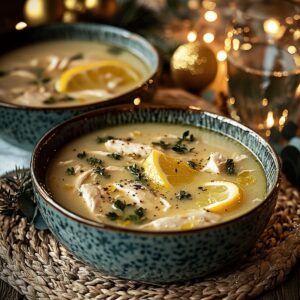 Greek Lemon Chicken Soup Recipe