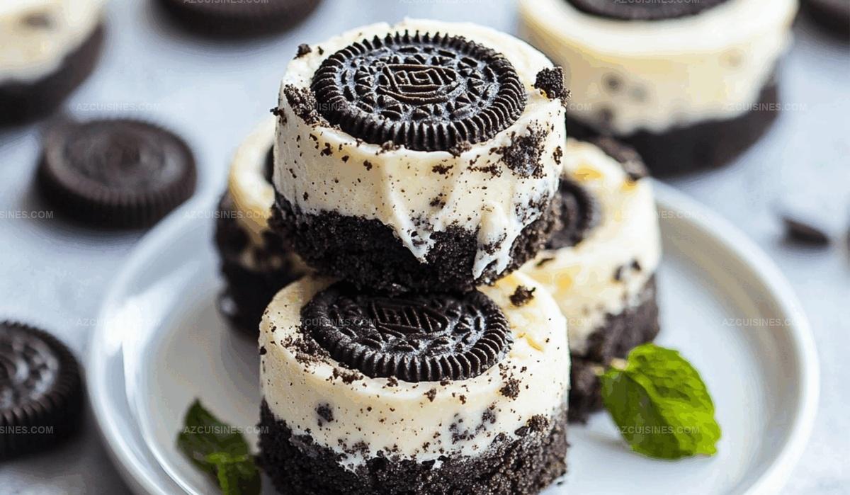 Mini Oreo Cheesecakes Recipe