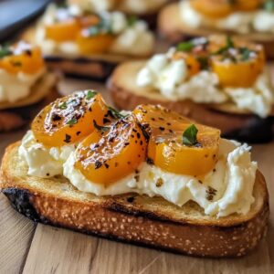 Whipped Goat Cheese Bruschetta Recipe