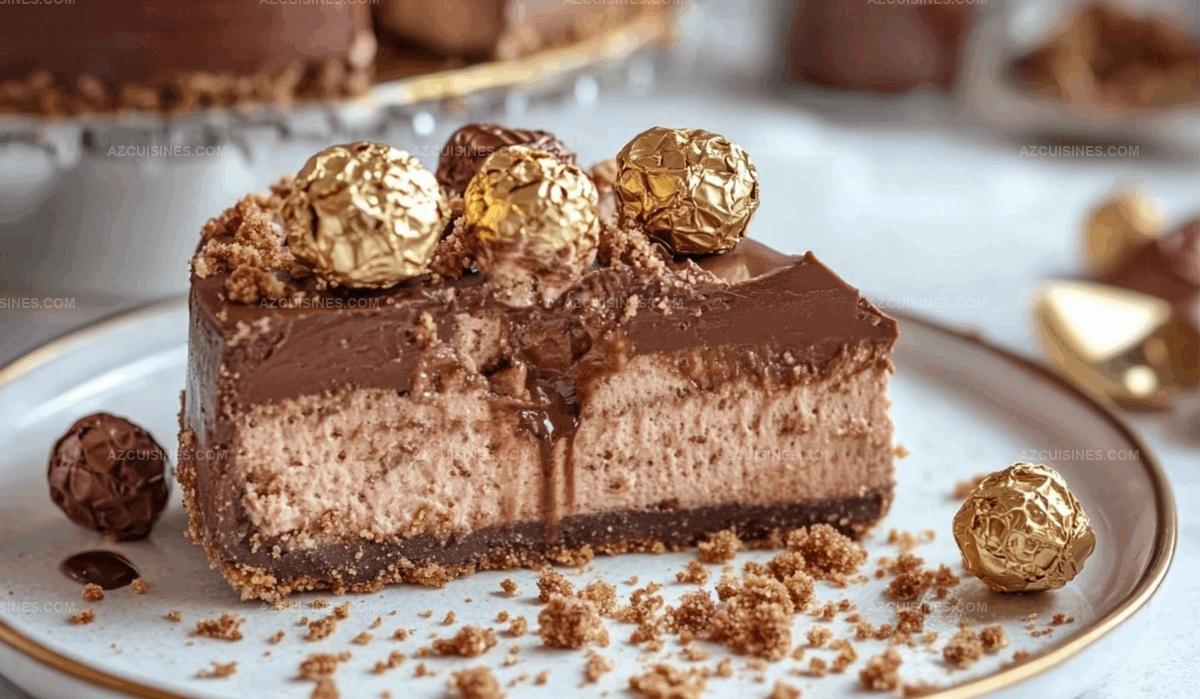 Ferrero Rocher & Nutella Cheesecake Recipe
