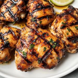Marinated Grilled Chicken Thighs Recipe