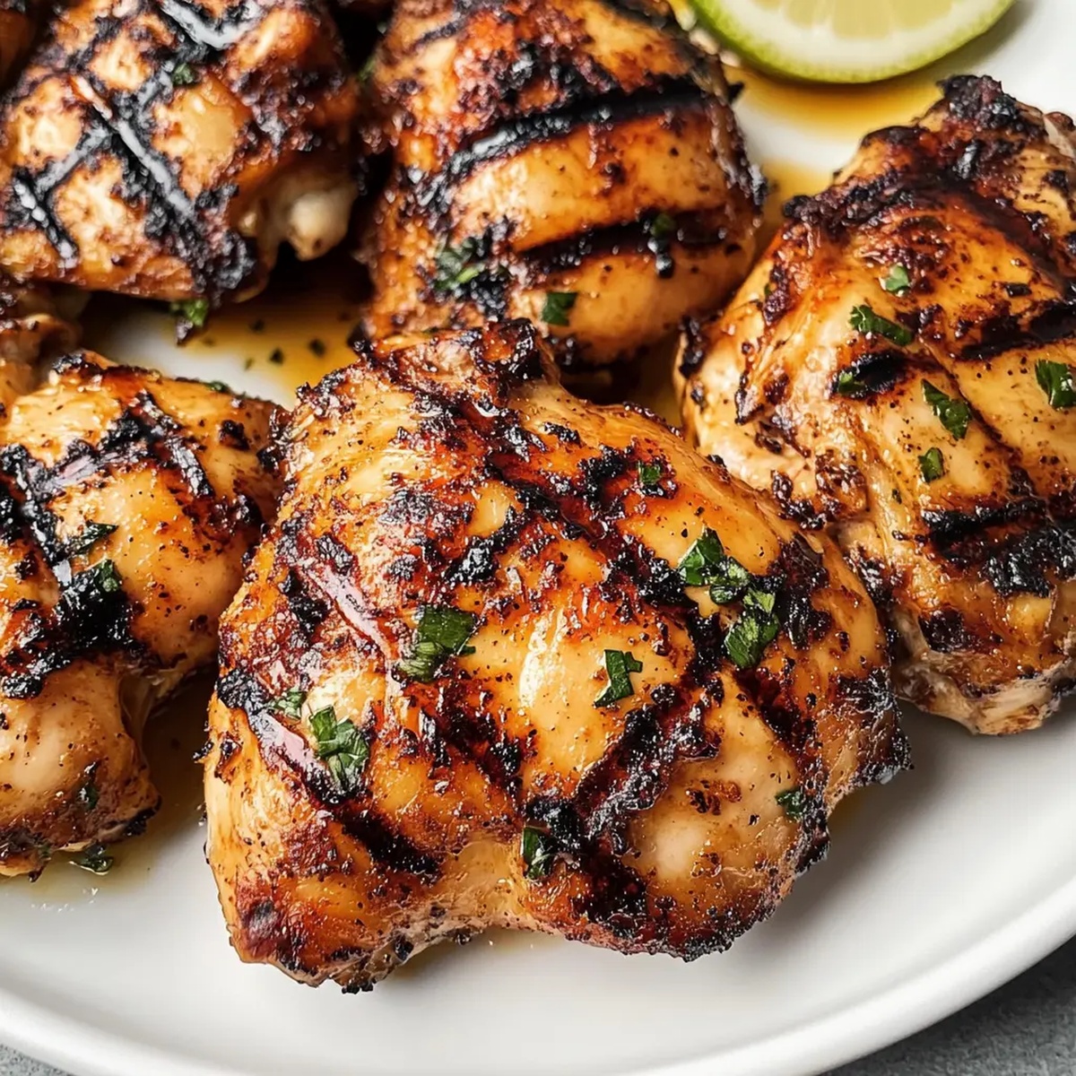Marinated Grilled Chicken Thighs Recipe