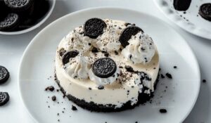 Cream-Stuffed Oreo Cookies and Cream Cheesecake Recipe