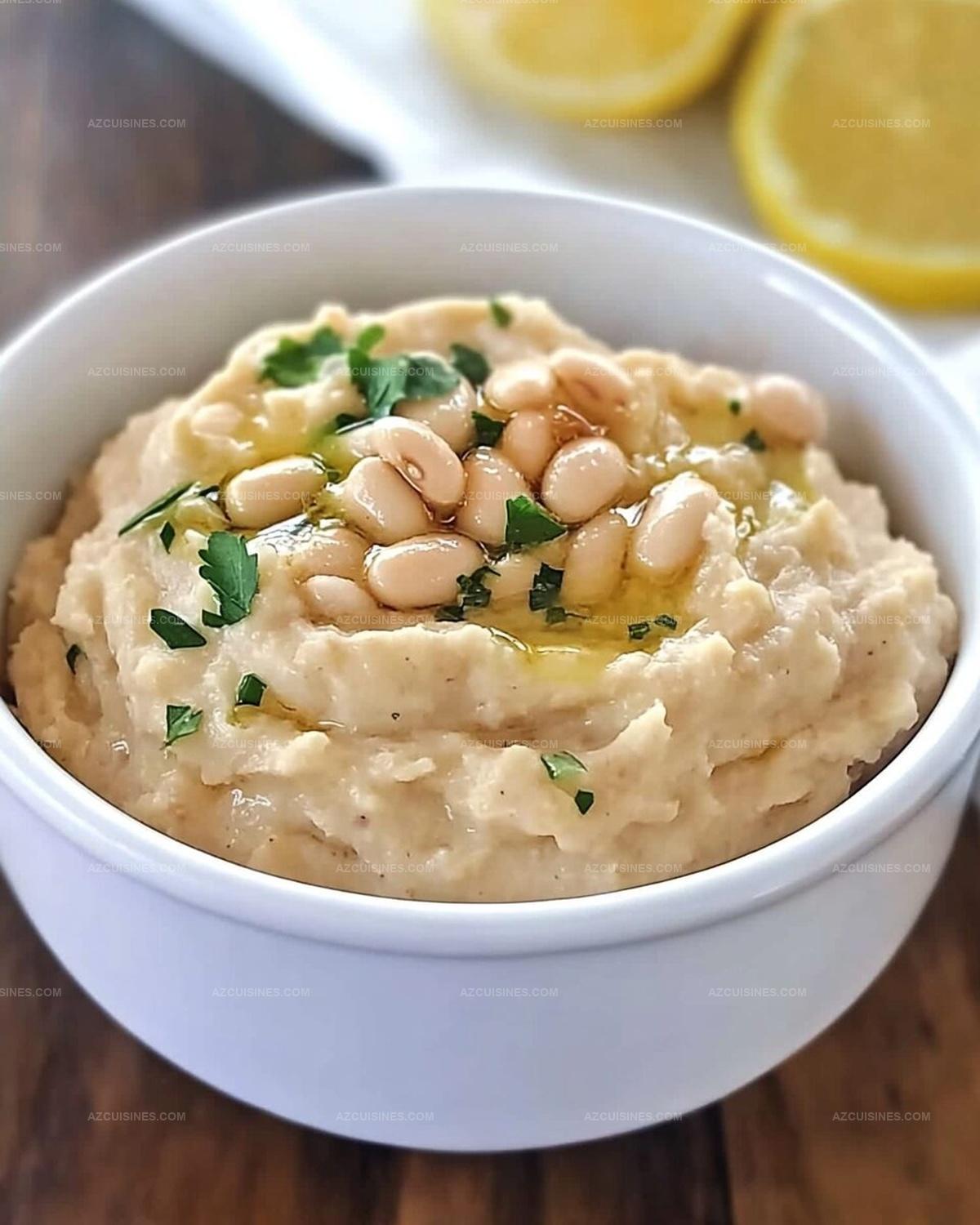 Garlic White Bean Mash Recipe